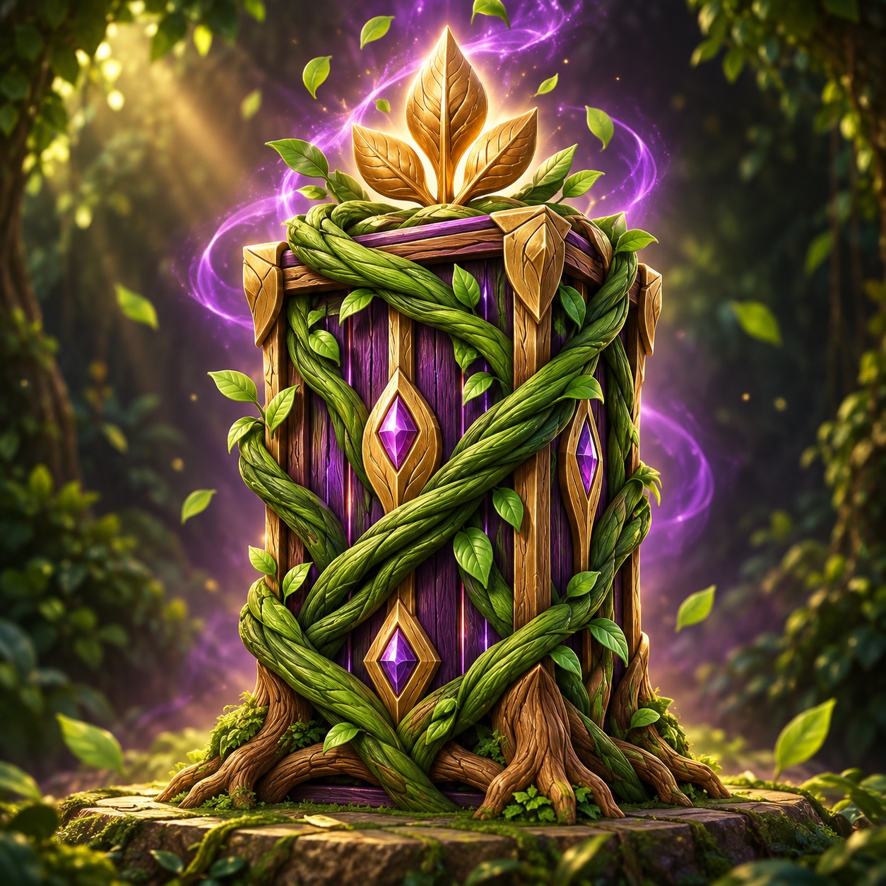 Original Canopy Crate artwork from the Arboretum Item Shop